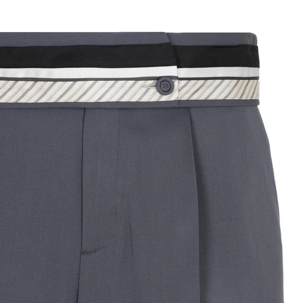 Dior Homme Striped Bermuda Shorts