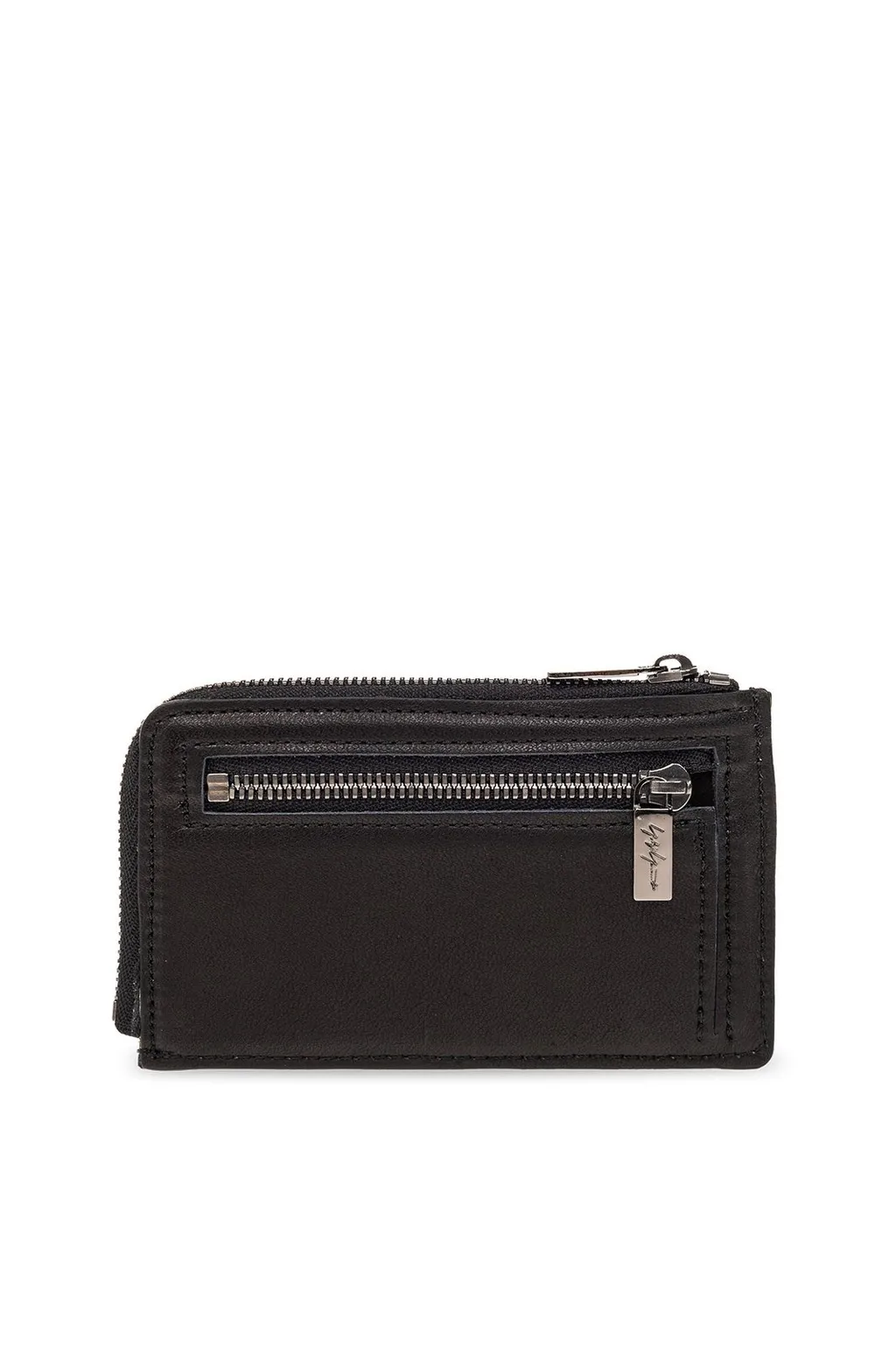 Discord Yohji Yamamoto Logo Embossed Zipped Wallet