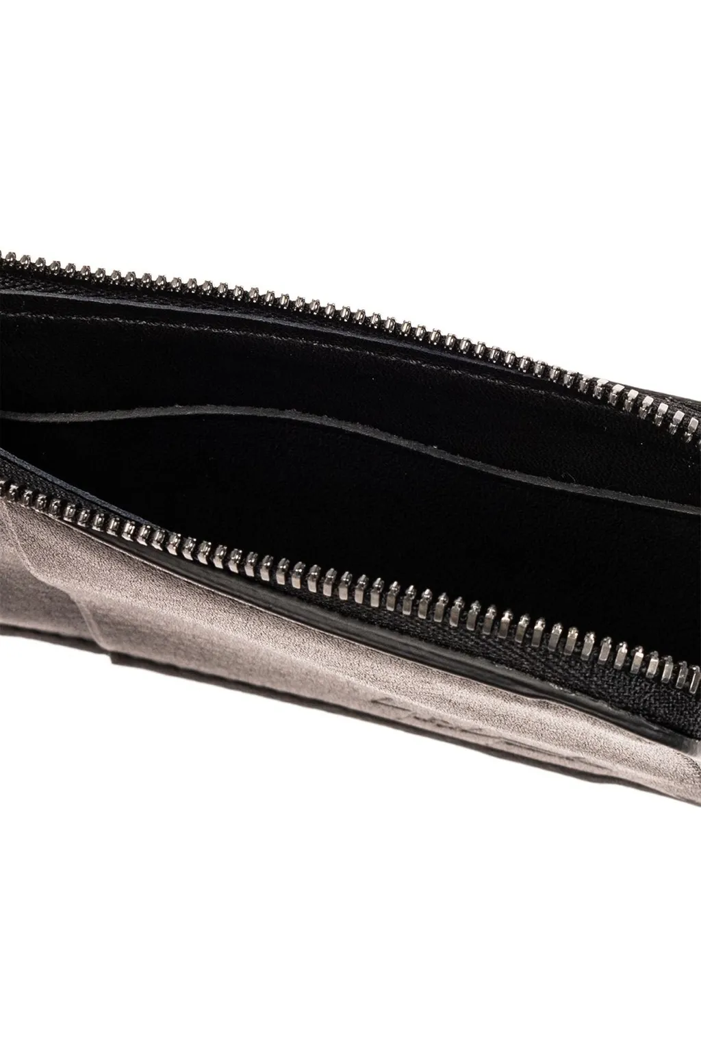 Discord Yohji Yamamoto Logo Embossed Zipped Wallet