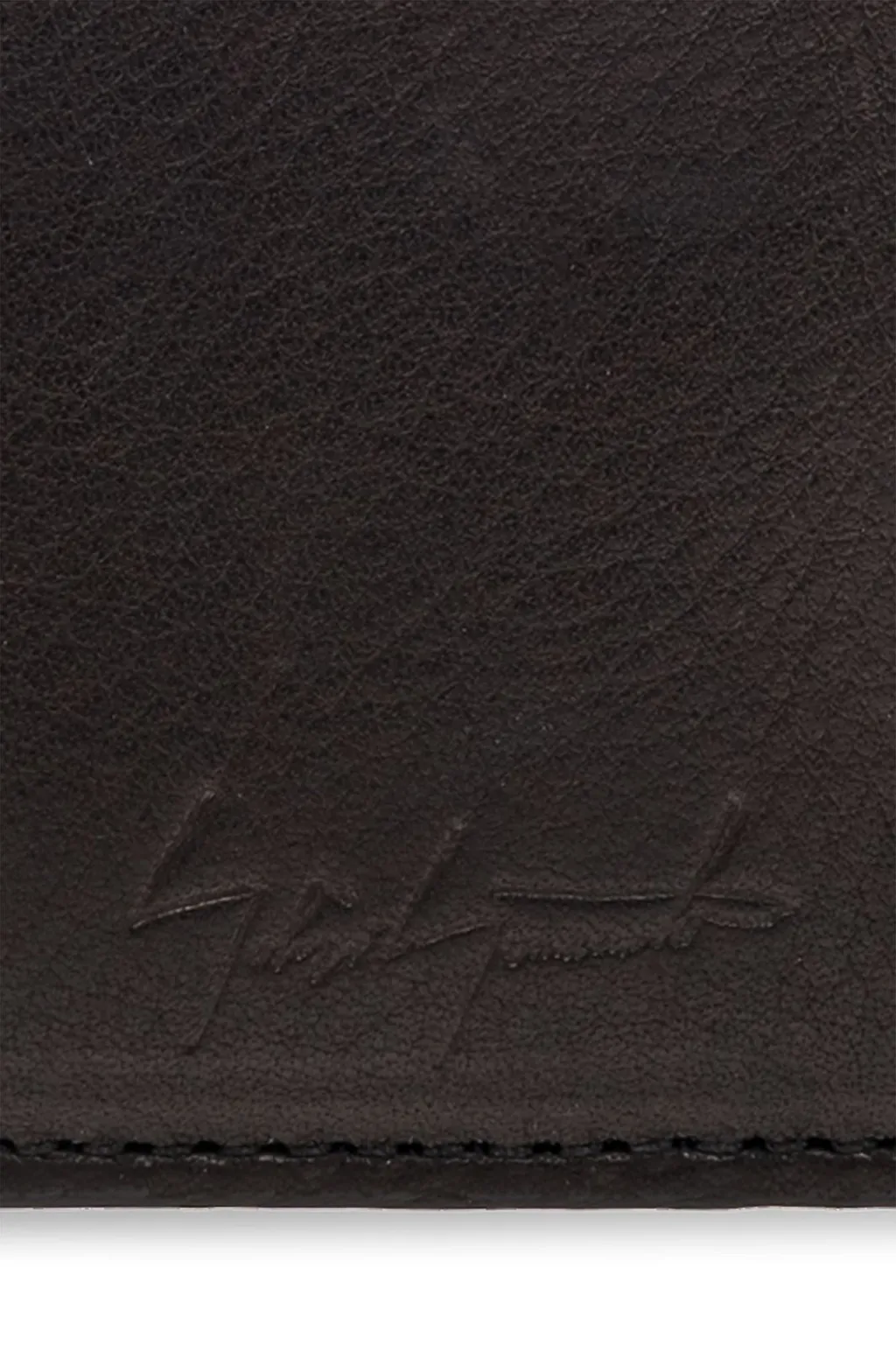Discord Yohji Yamamoto Logo Embossed Zipped Wallet