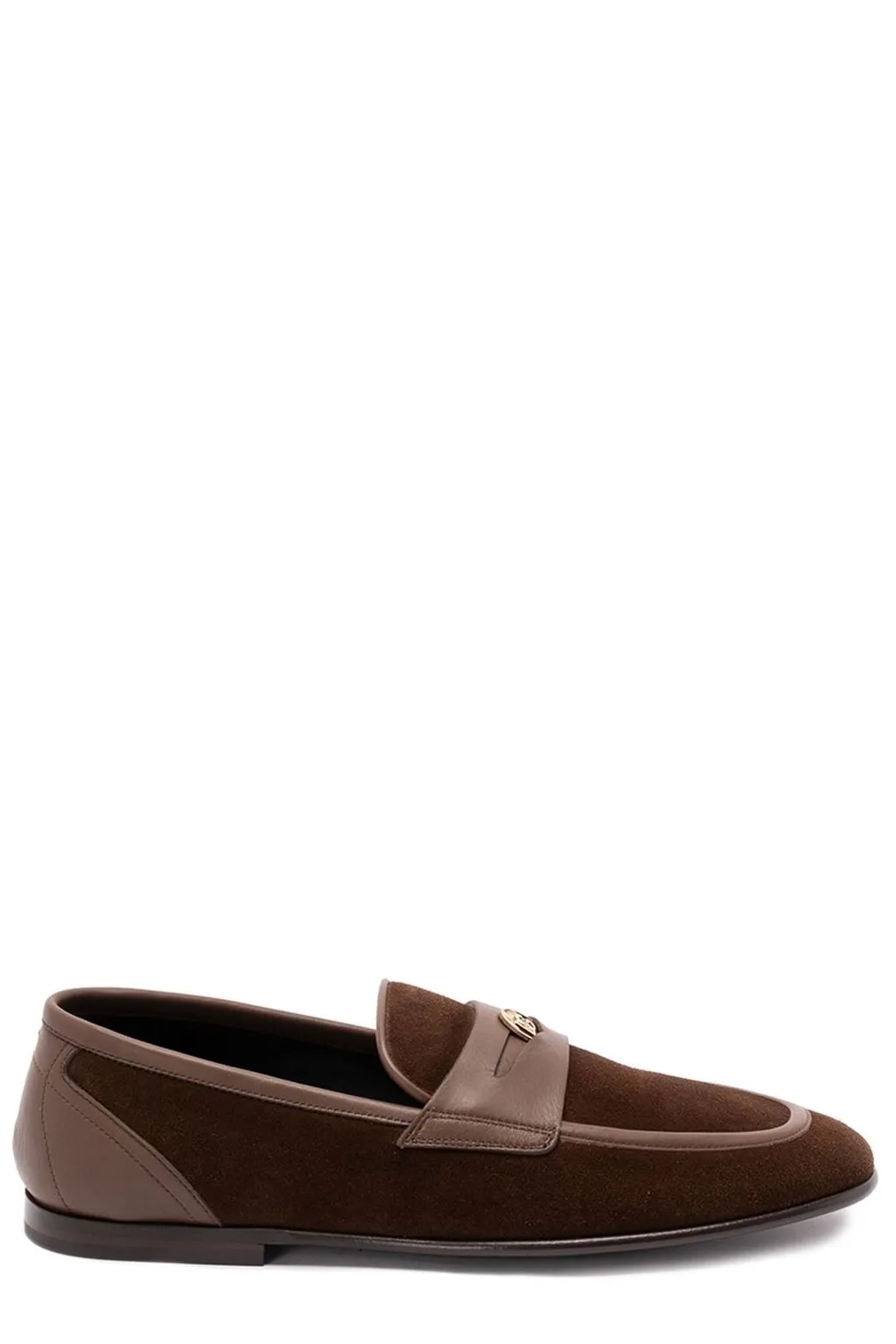 Dolce & Gabbana Logo Plaque Loafers
