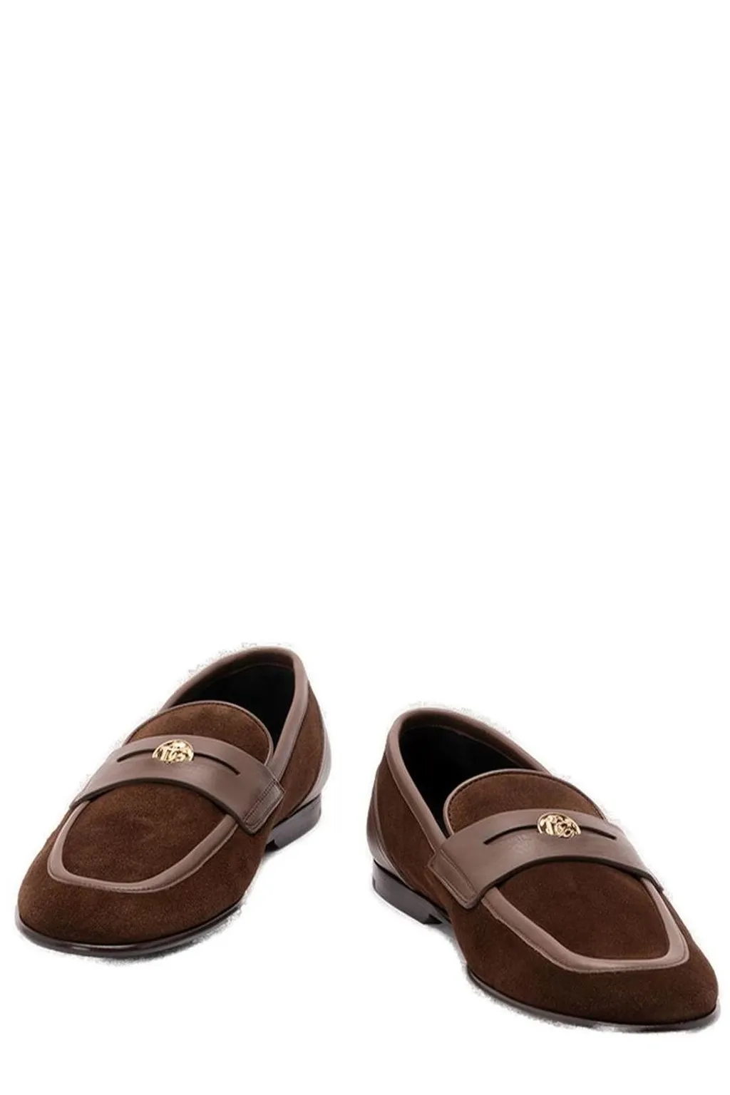 Dolce & Gabbana Logo Plaque Loafers