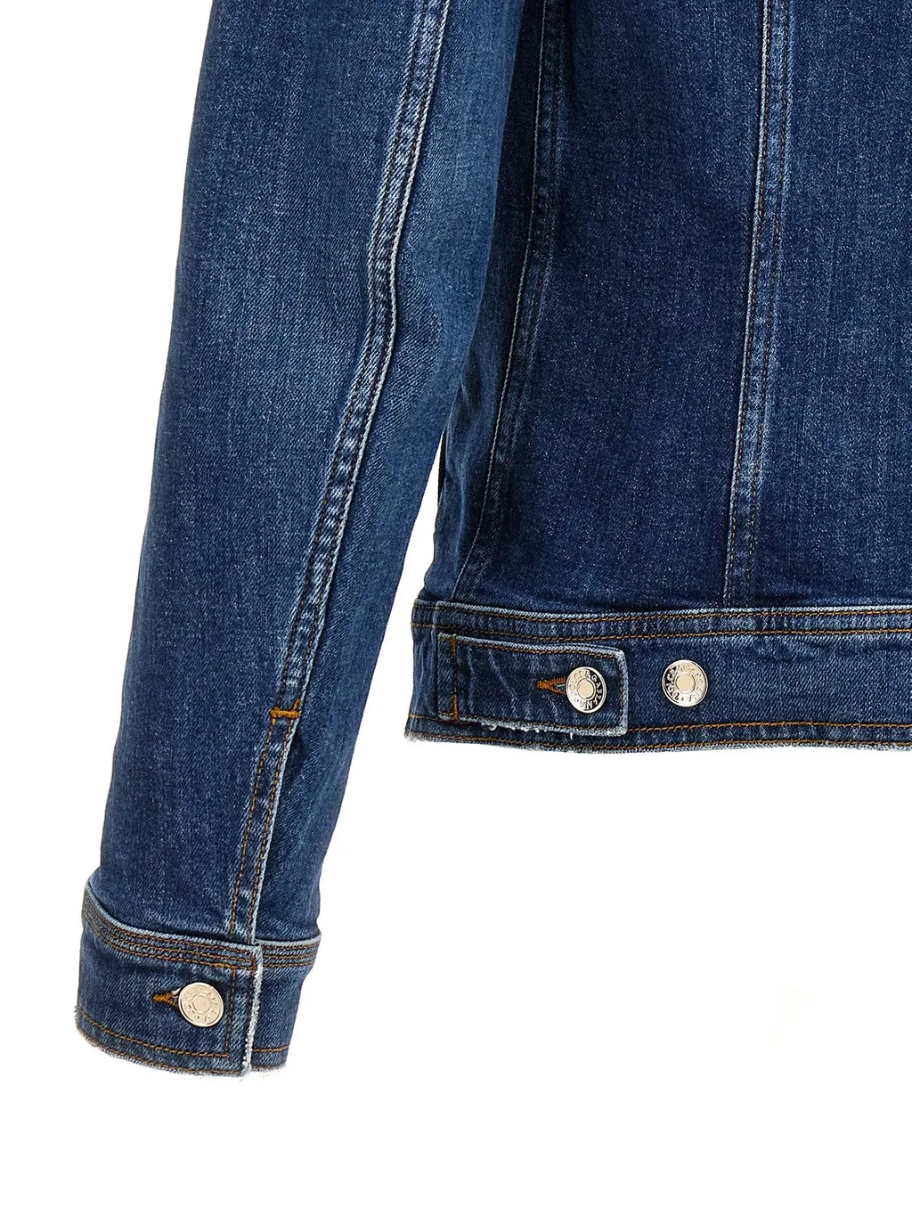 Dolce & Gabbana Buttoned Straight Hem Denim Jacket