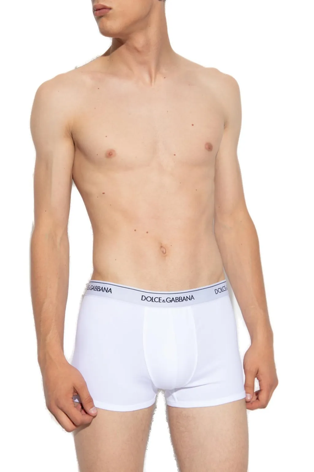 Dolce & Gabbana Set Of Two Logo Waistband Boxers
