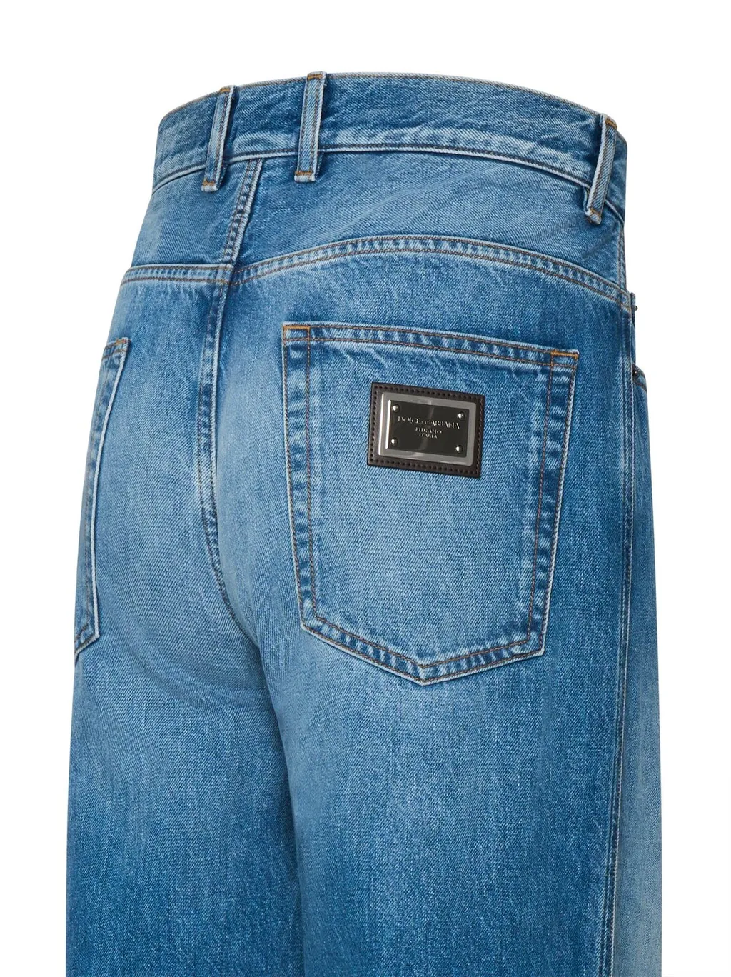 Dolce & Gabbana Logo Plaque Jeans