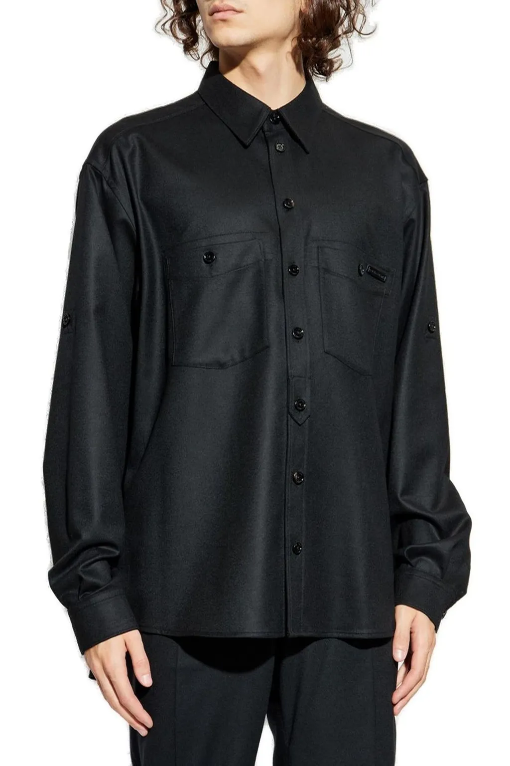 Dolce & Gabbana Oversized Flannel Shirt
