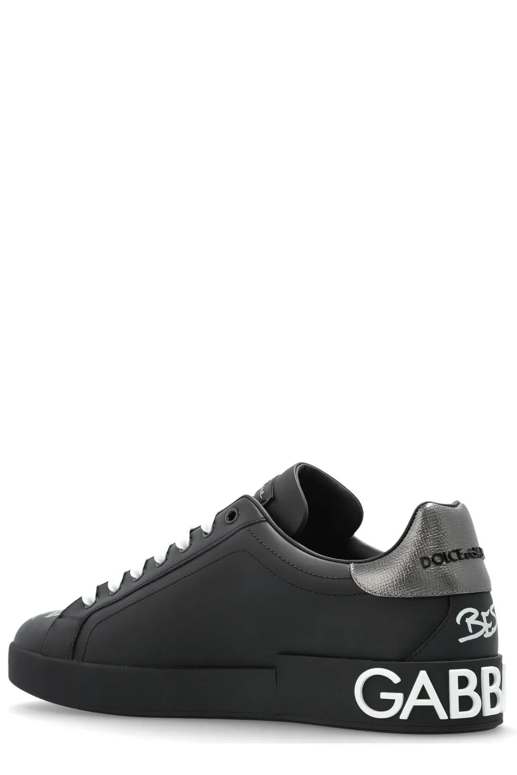 Dolce & Gabbana Graffiti Printed Low-Top Sneakers