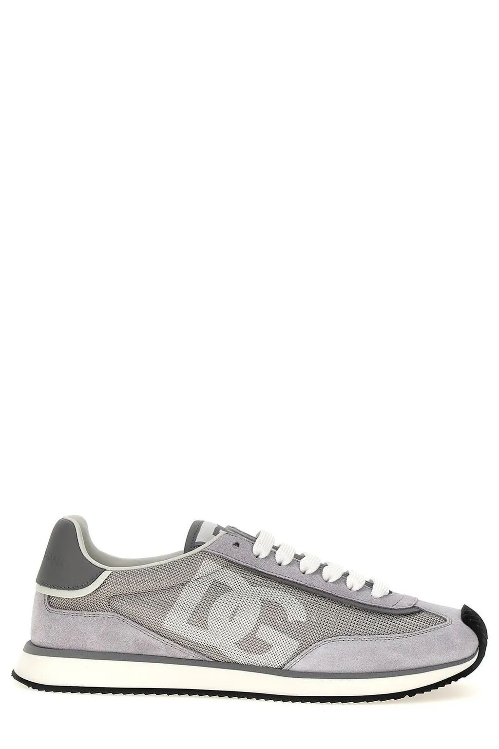 Dolce & Gabbana Logo Patch Lace-Up Sneakers