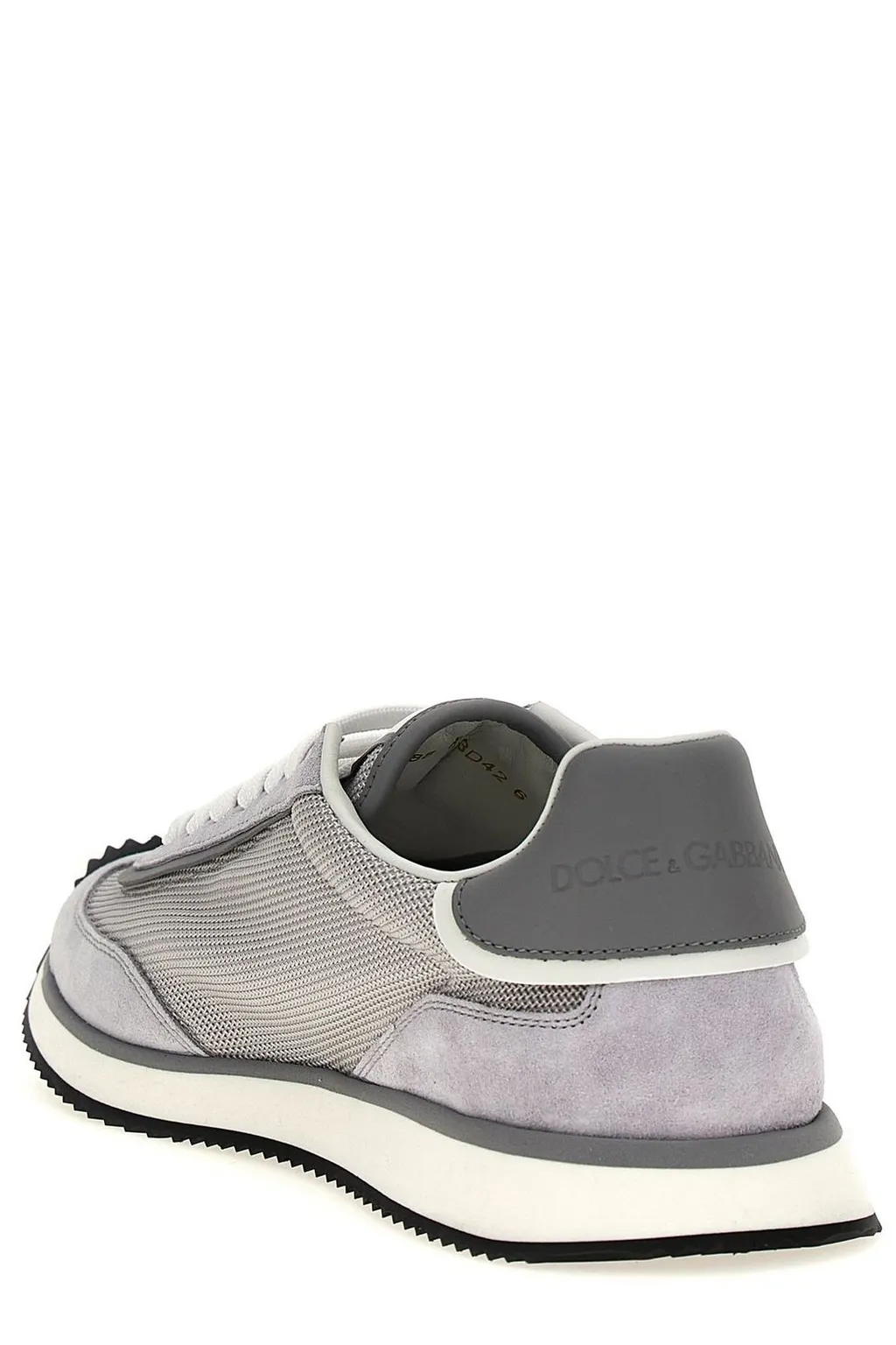 Dolce & Gabbana Logo Patch Lace-Up Sneakers