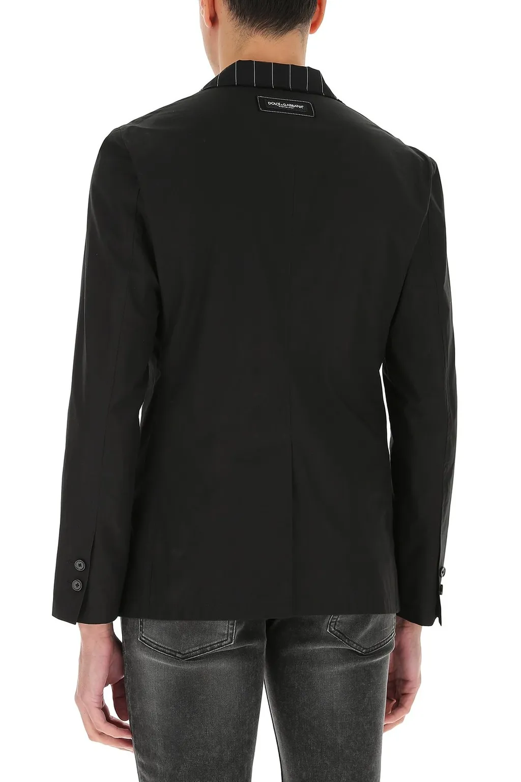 Dolce & Gabbana Pinstripe Detailed Blazer