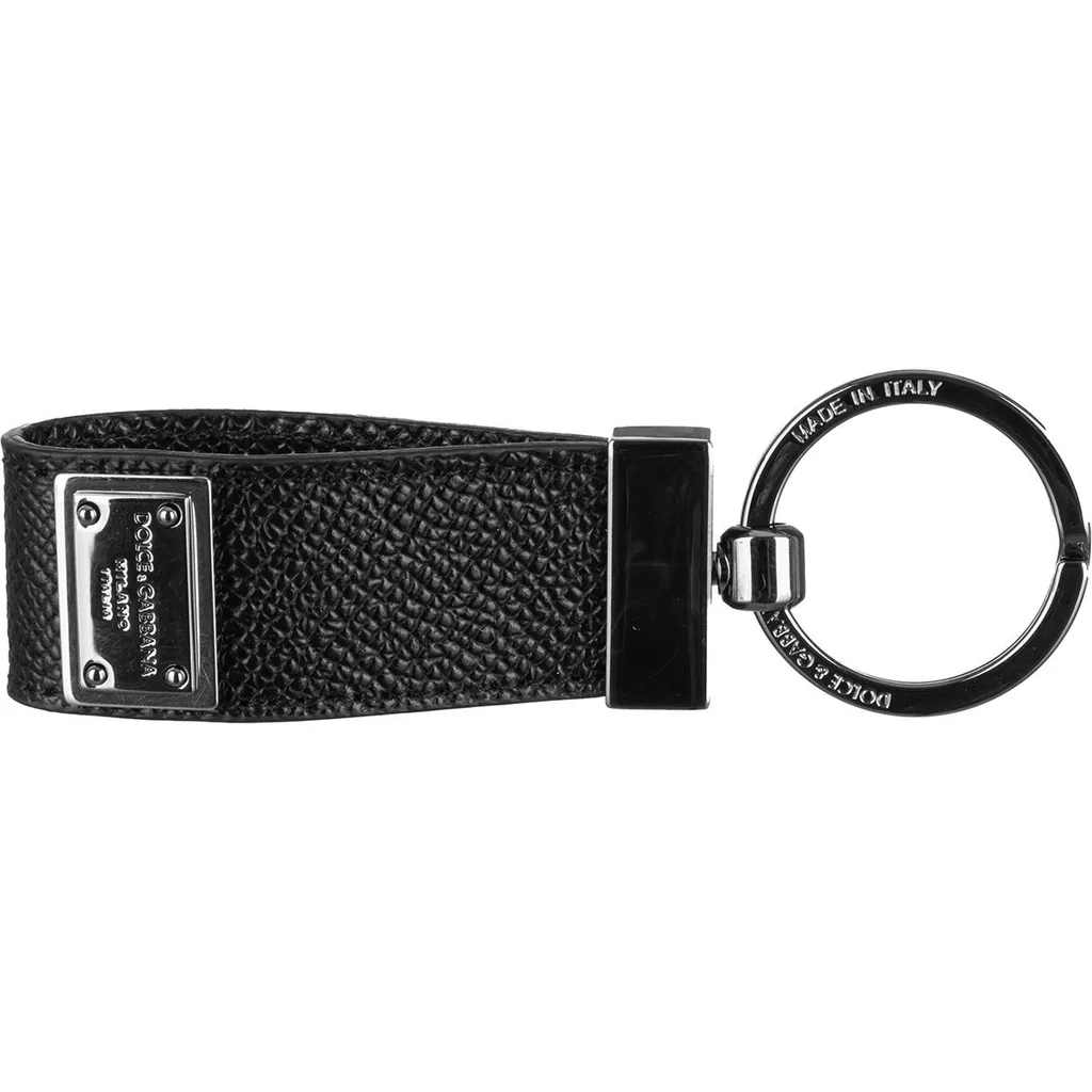 Dolce & Gabbana Logo Plaque Keyring