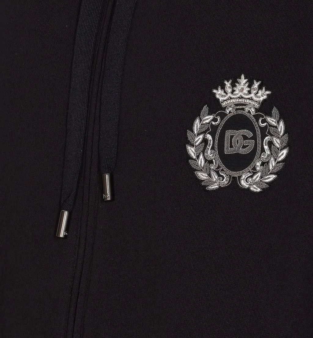 Dolce & Gabbana Logo Embroidered Hoodie