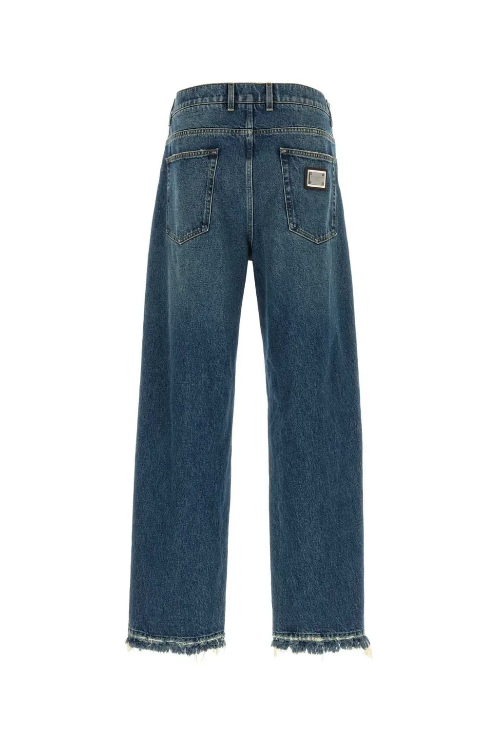 Dolce & Gabbana Raw-Cut Hem Jeans