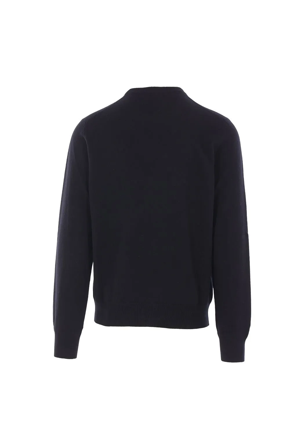 Dolce & Gabbana Logo Patch Crewneck Pullover