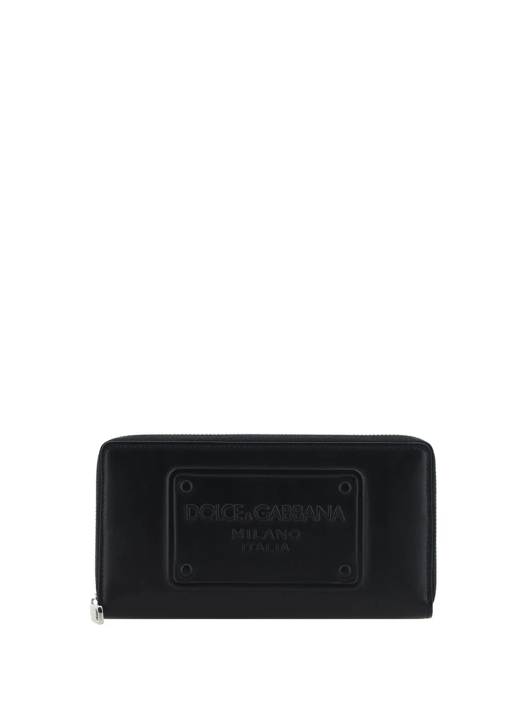 Dolce & Gabbana Logo Embossed Zipped Wallet