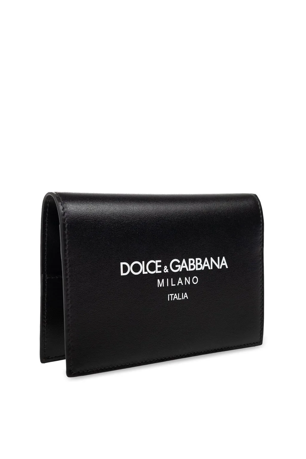 Dolce & Gabbana Logo Printed Passport Holder