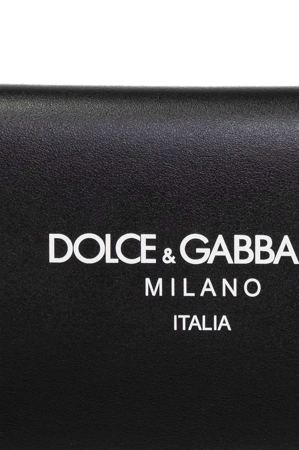 Dolce & Gabbana Logo Printed Passport Holder