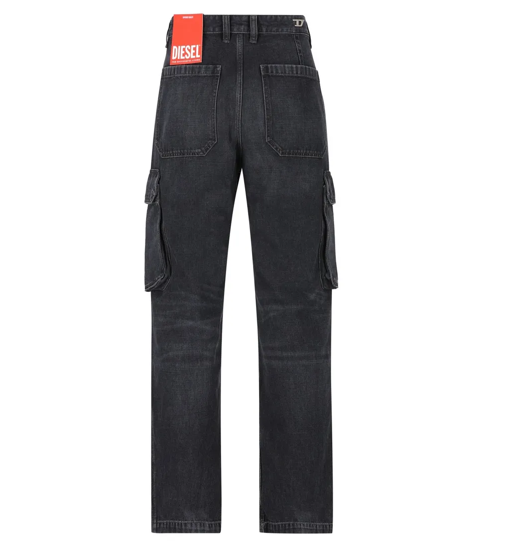 Diesel Logo-Plaque Jeans