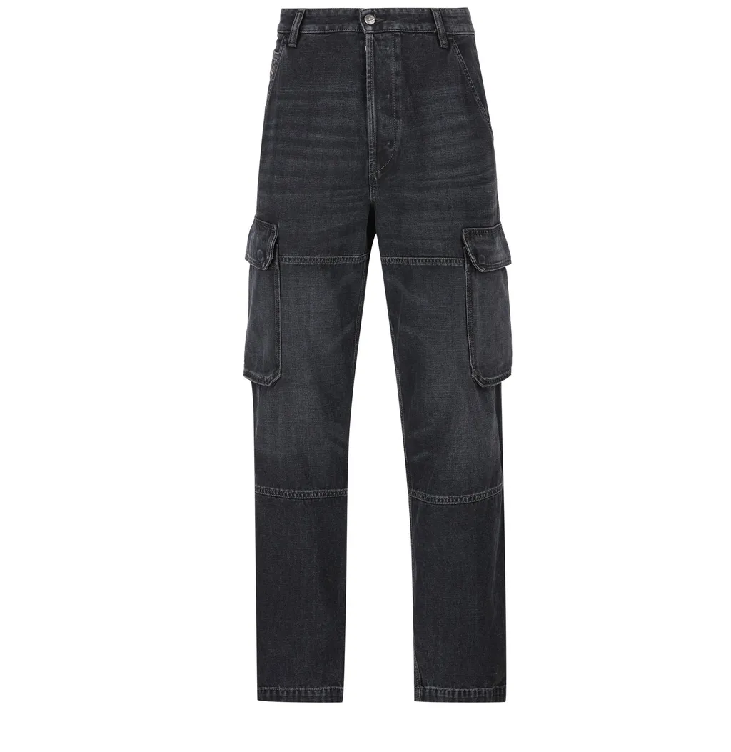 Diesel Logo-Plaque Jeans