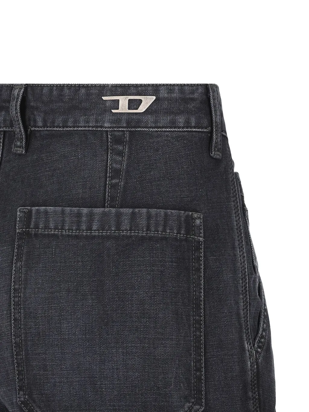 Diesel Logo-Plaque Jeans