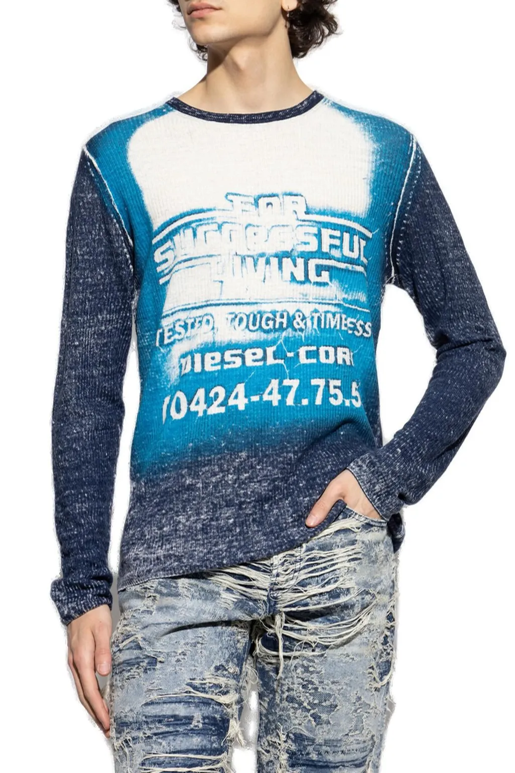Diesel K-Rod Logo Graphic Jumper