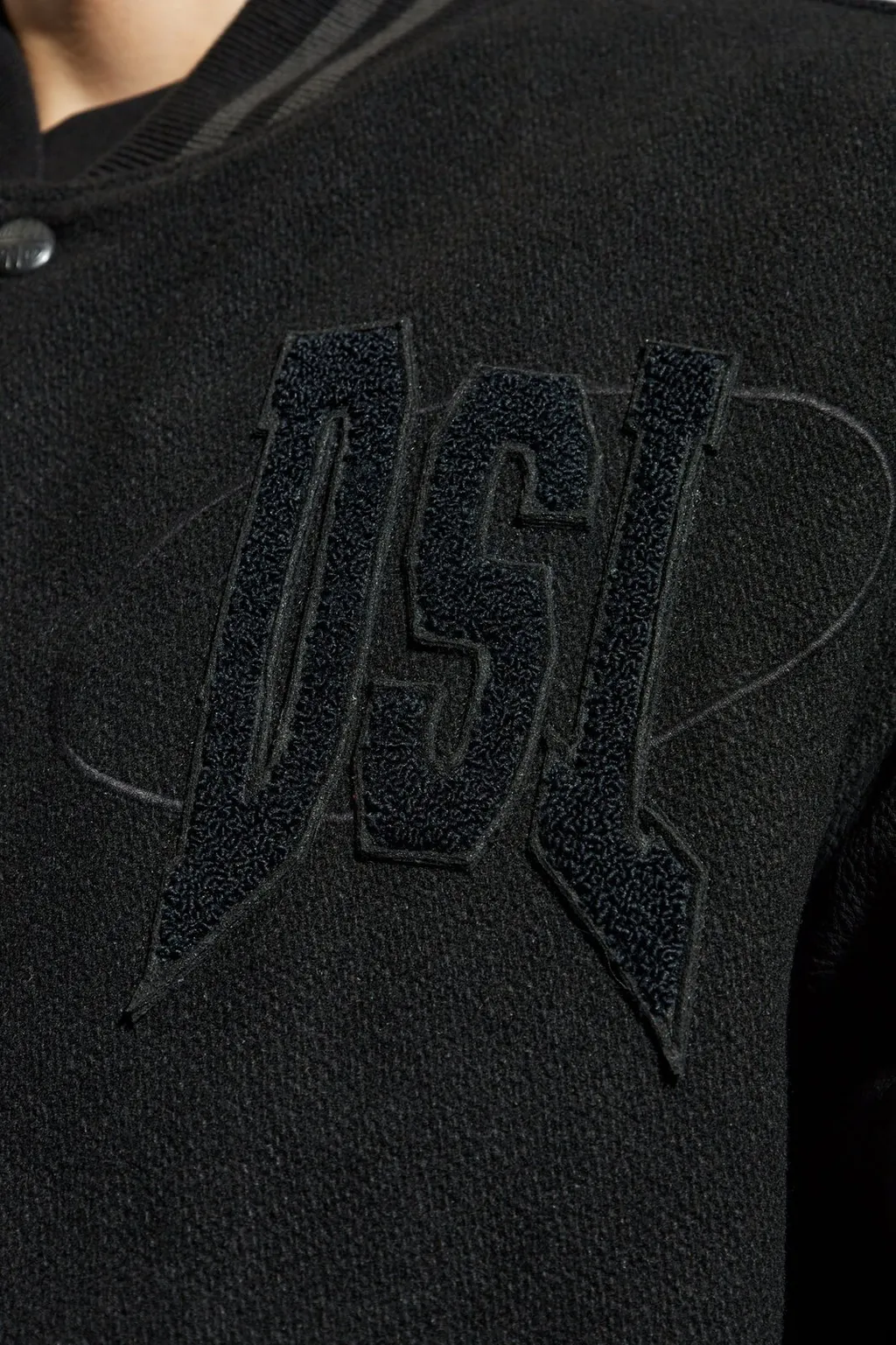 Diesel L-Nyman Panelled Bomber Jacket