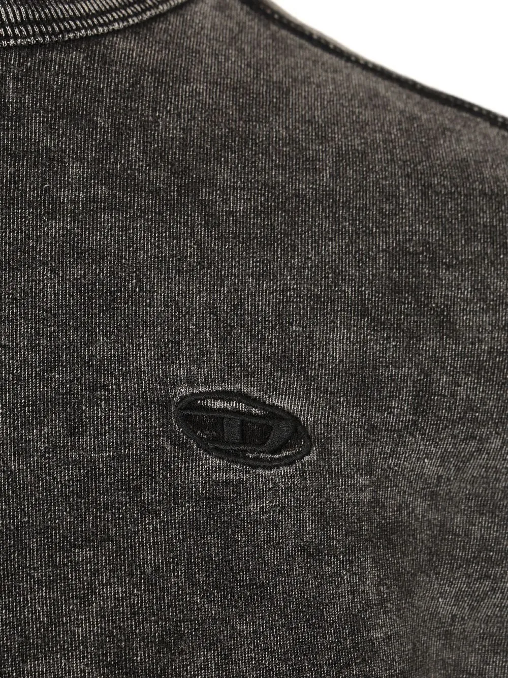 Diesel Denim-Look Crewneck T-Shirt