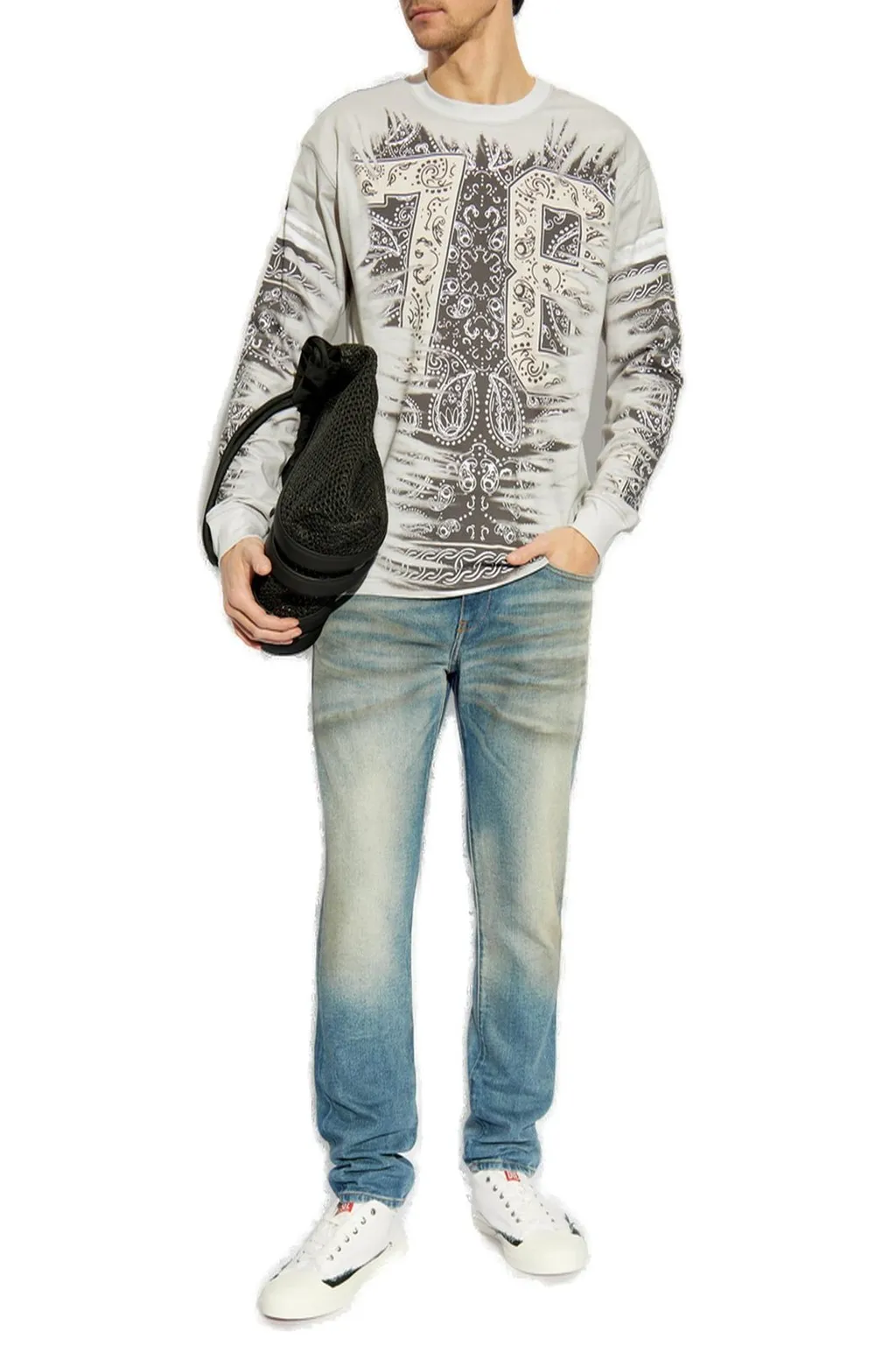 Diesel T-Norm-Ls-R1 Long-Sleeved T-Shirt