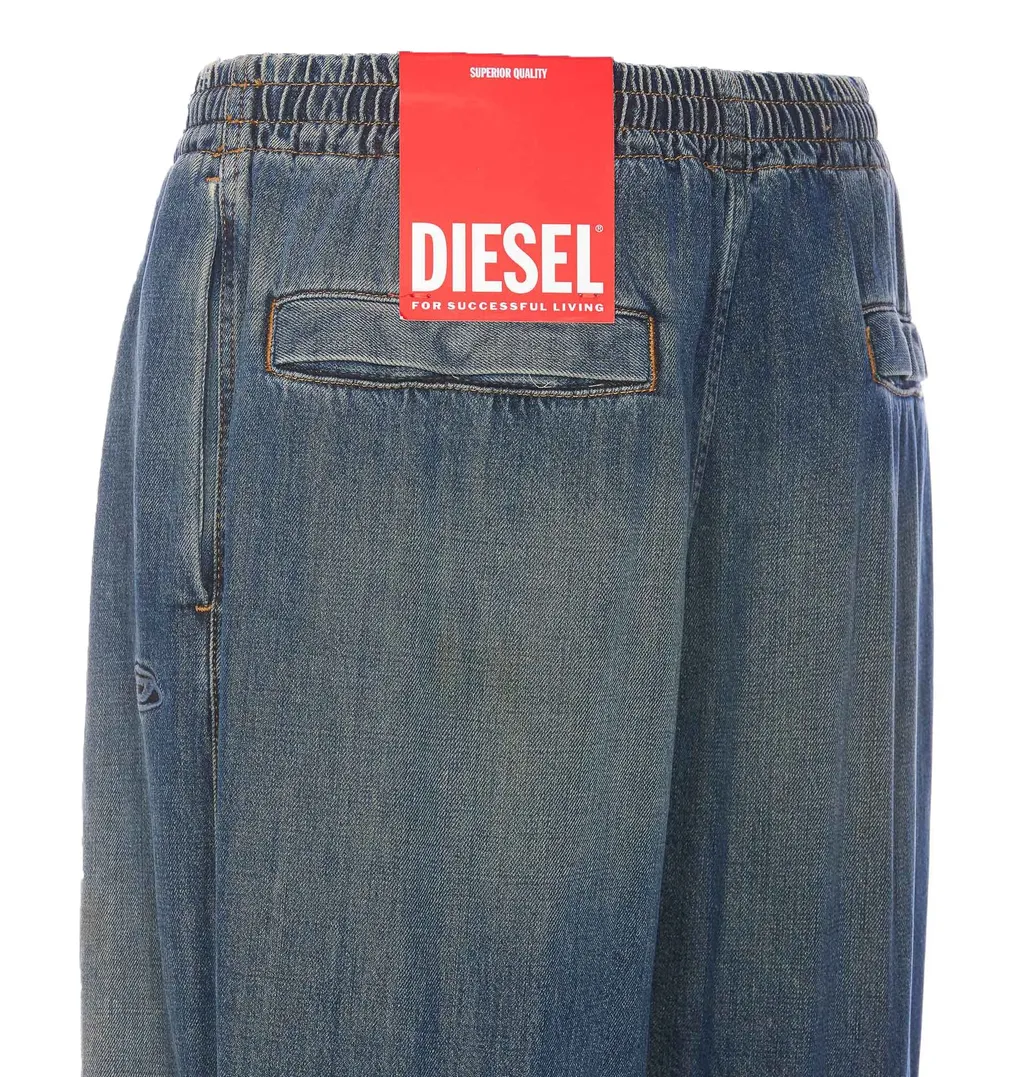 Diesel D-Para Elasticated Waistband Jeans