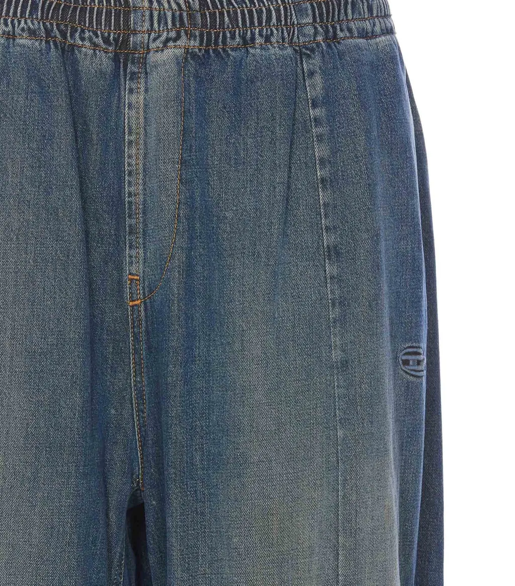 Diesel D-Para Elasticated Waistband Jeans