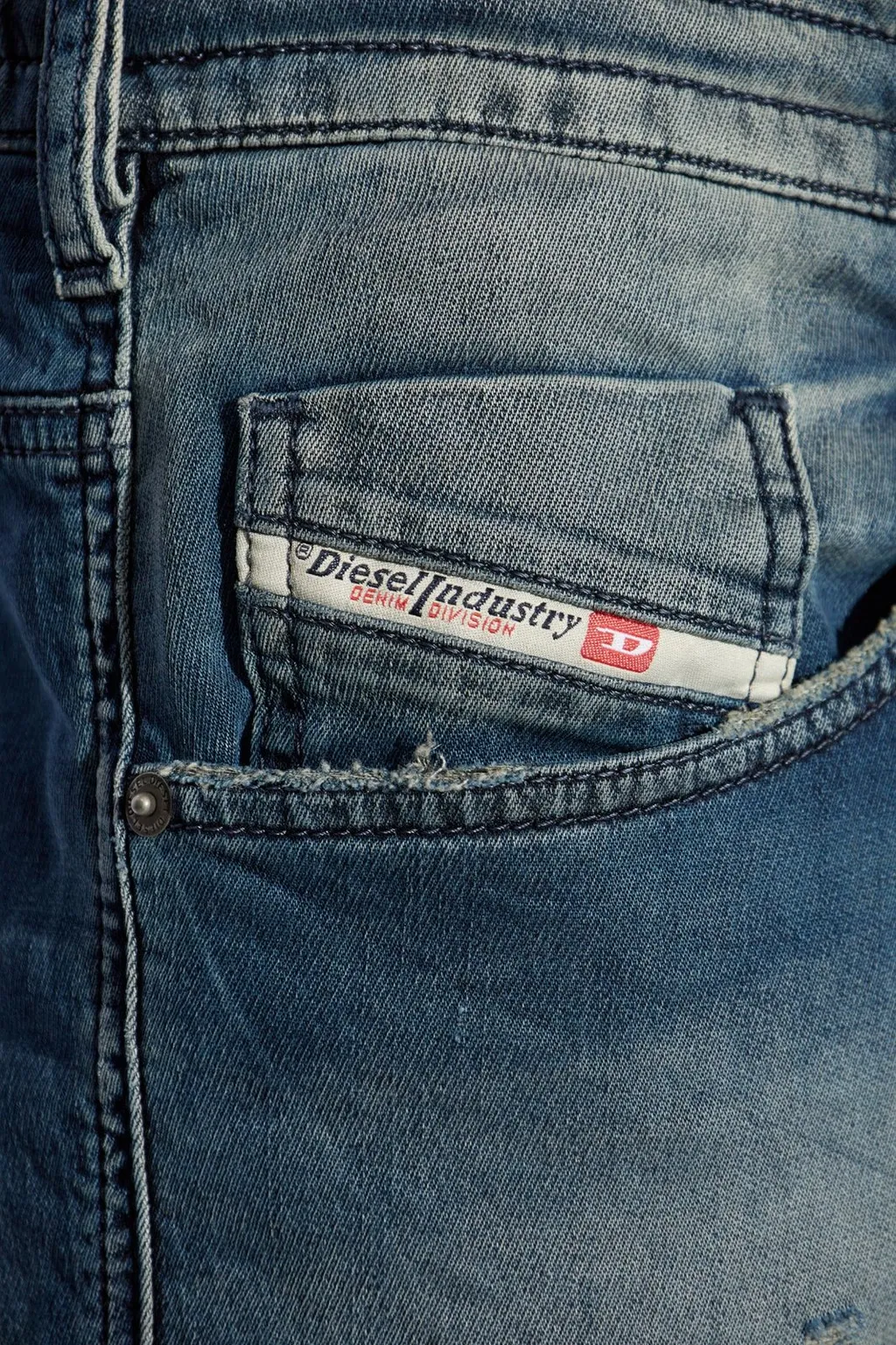 Diesel D-Krooley Straight-Leg Jeans