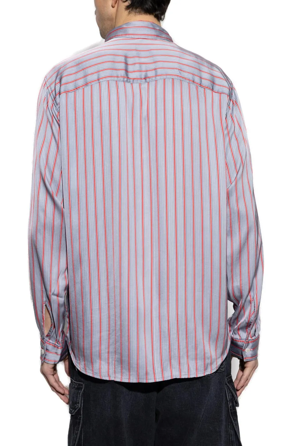 Diesel S Klab Striped Button-Up Shirt