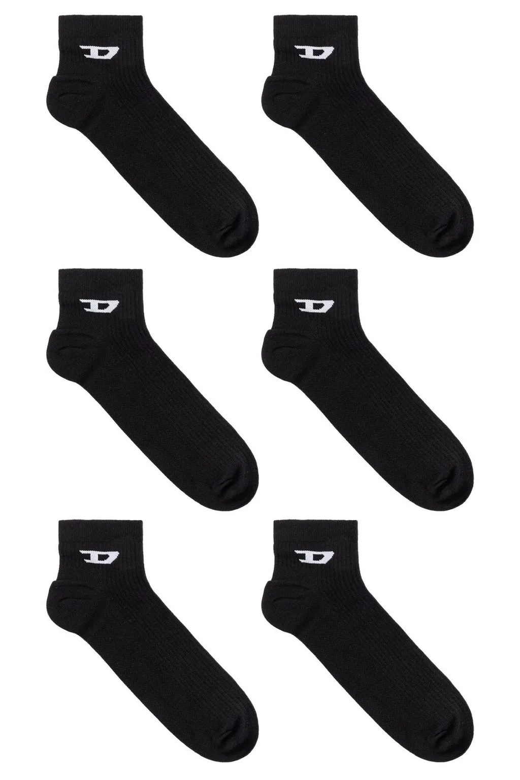 Diesel Skm-D-Ankle-9 Three Pack Socks