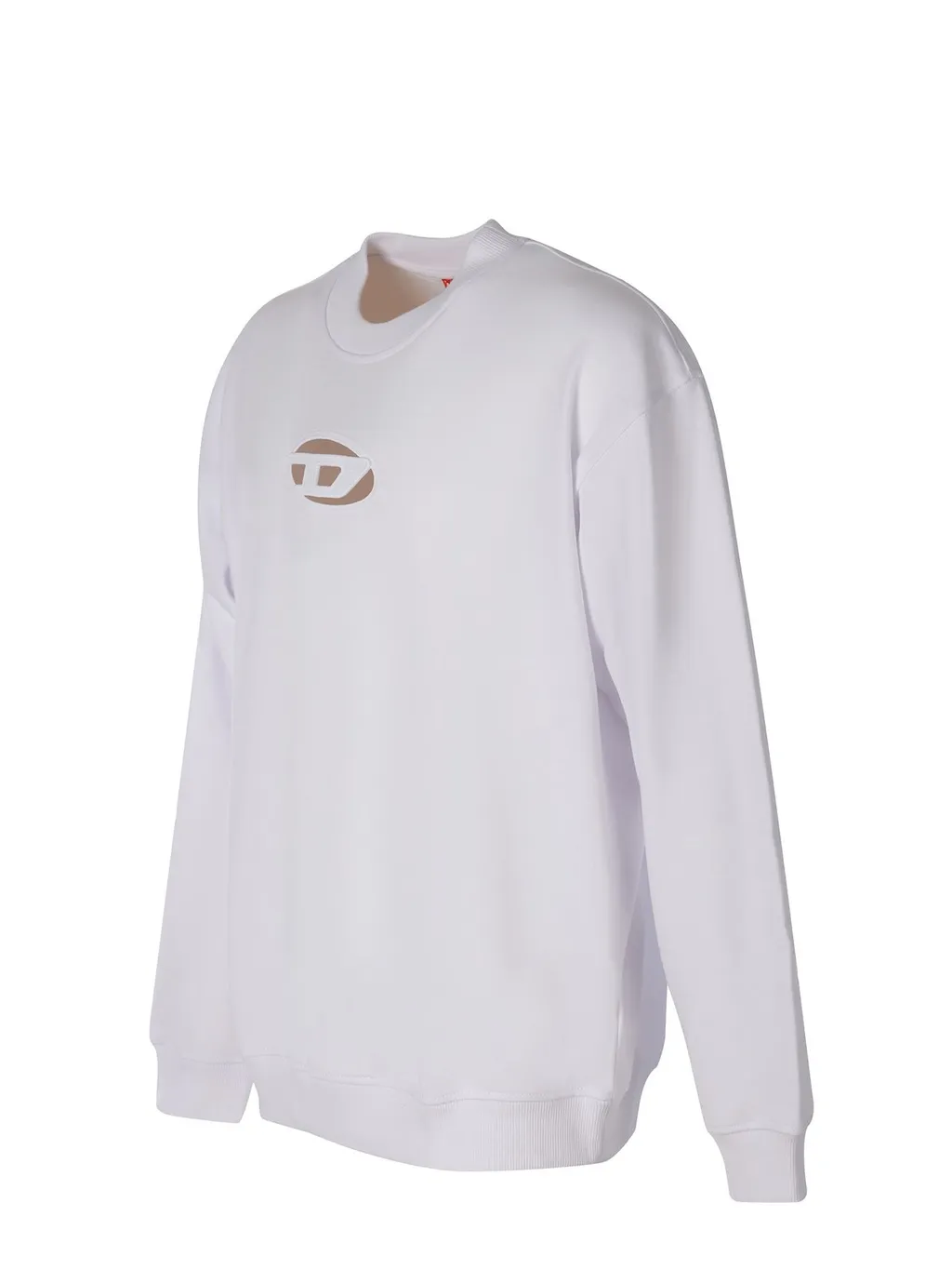 Diesel Cut-Out Oval D Logo Sweatshirt