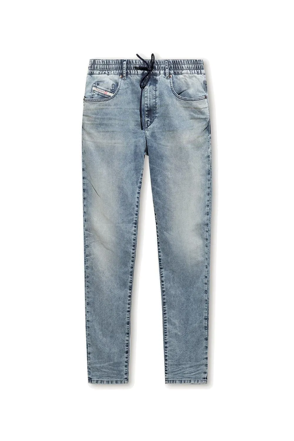 Diesel D Strukt Jogg Logo Detailed Jeans