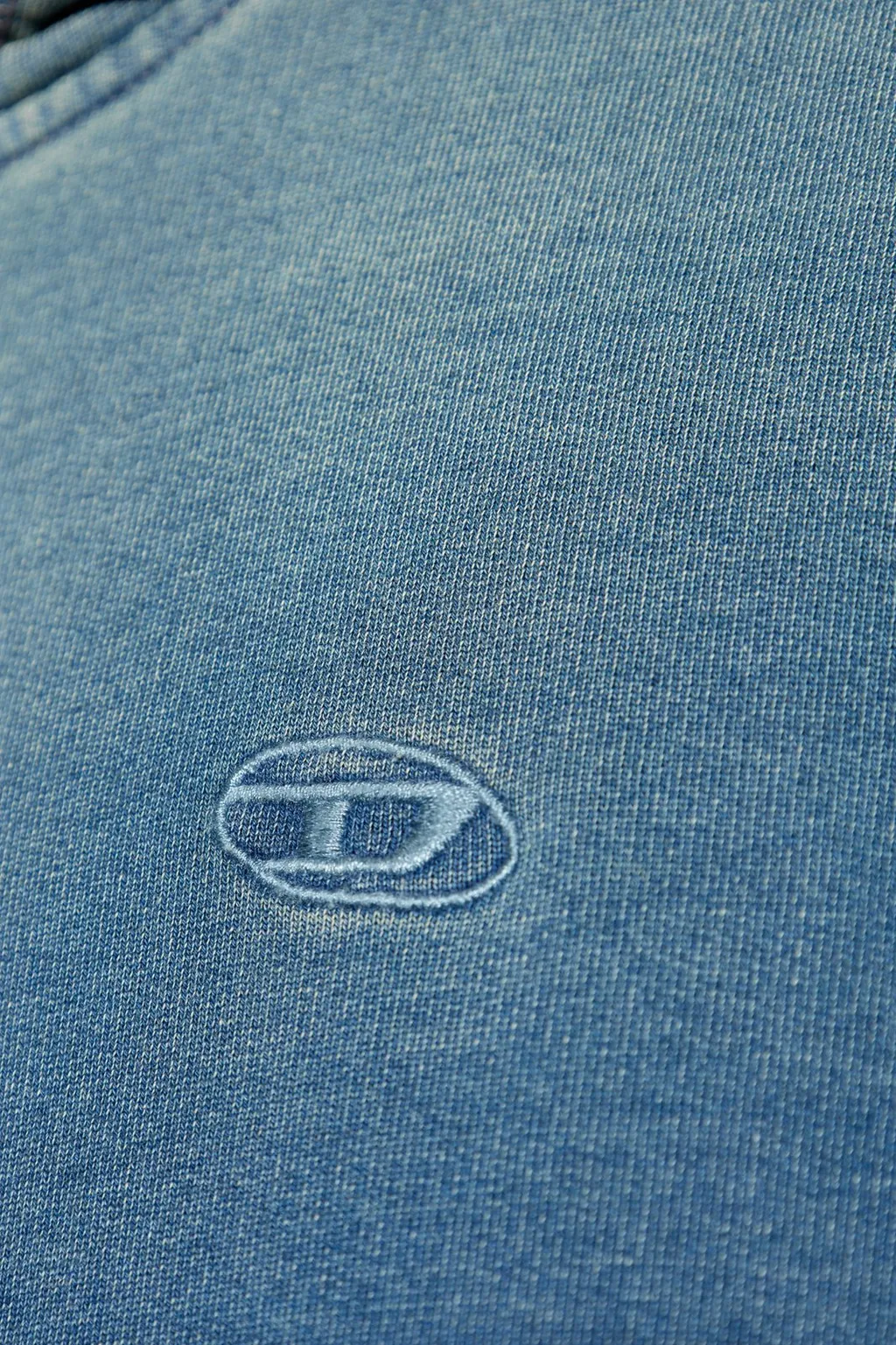 Diesel S-Boxt-Hood-R6 Oval D Logo Embroidered Hoodie