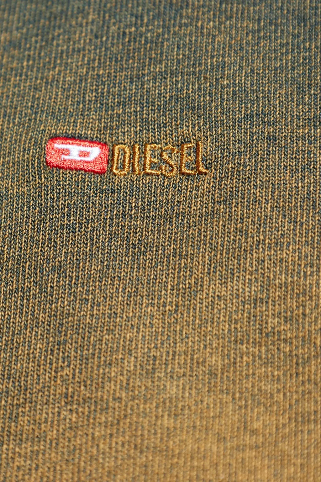 Diesel S-Blaxt-Hood-Zip Logo Embroidered Hoodie