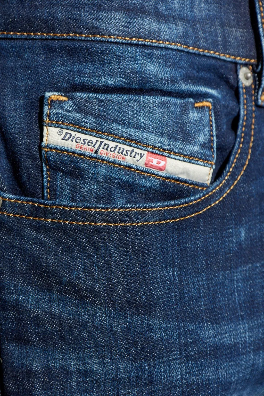 Diesel 2019 D Strukt Faded Effect Jeans