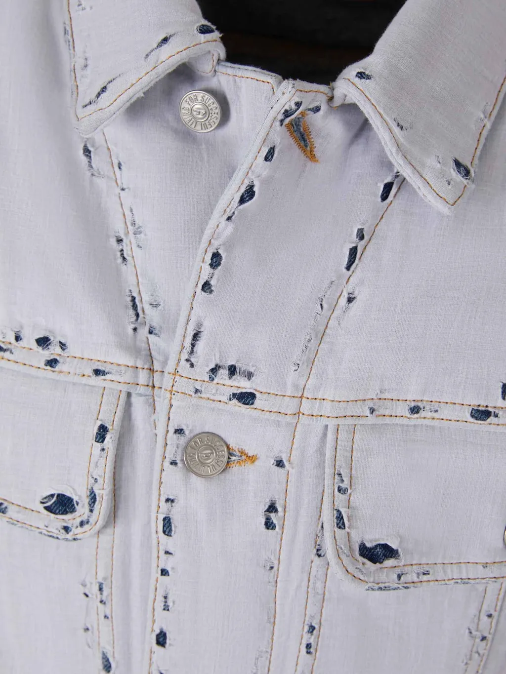 Diesel D-Barcy Denim Trucker Jacket
