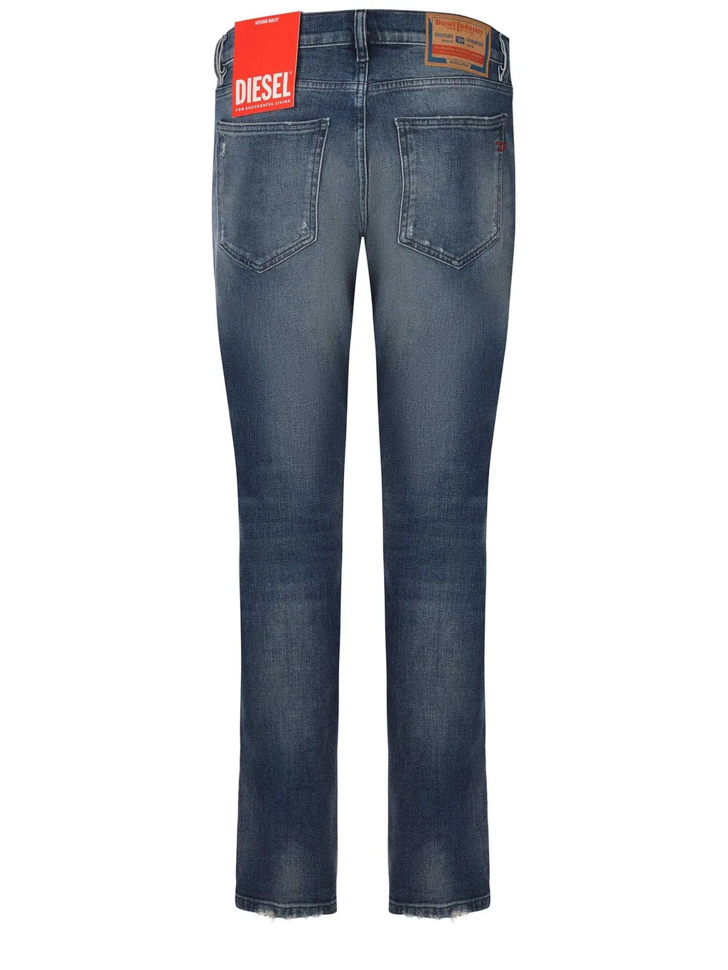 Diesel 2019 D-Strukt Washed Denim Jeans