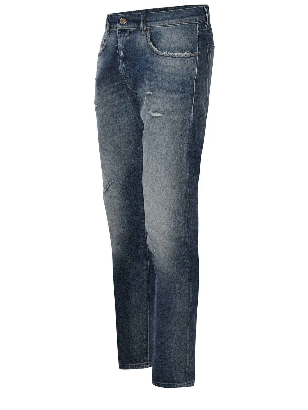 Diesel 2019 D-Strukt Washed Denim Jeans