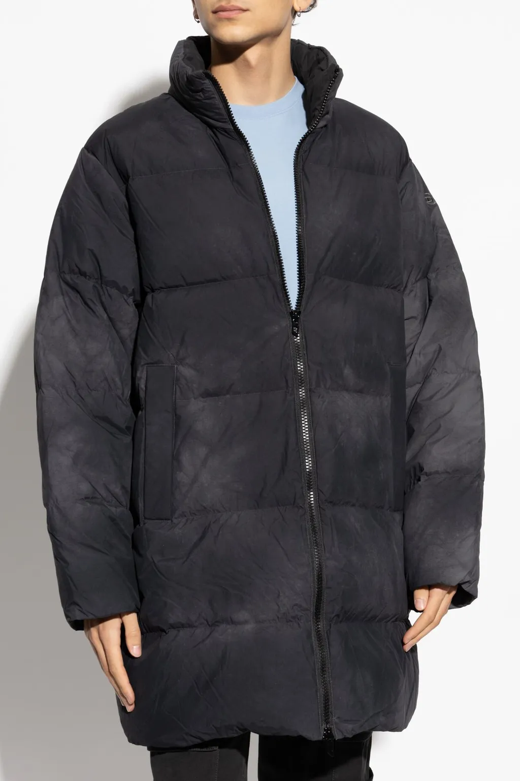 Diesel Longline Down Jacket