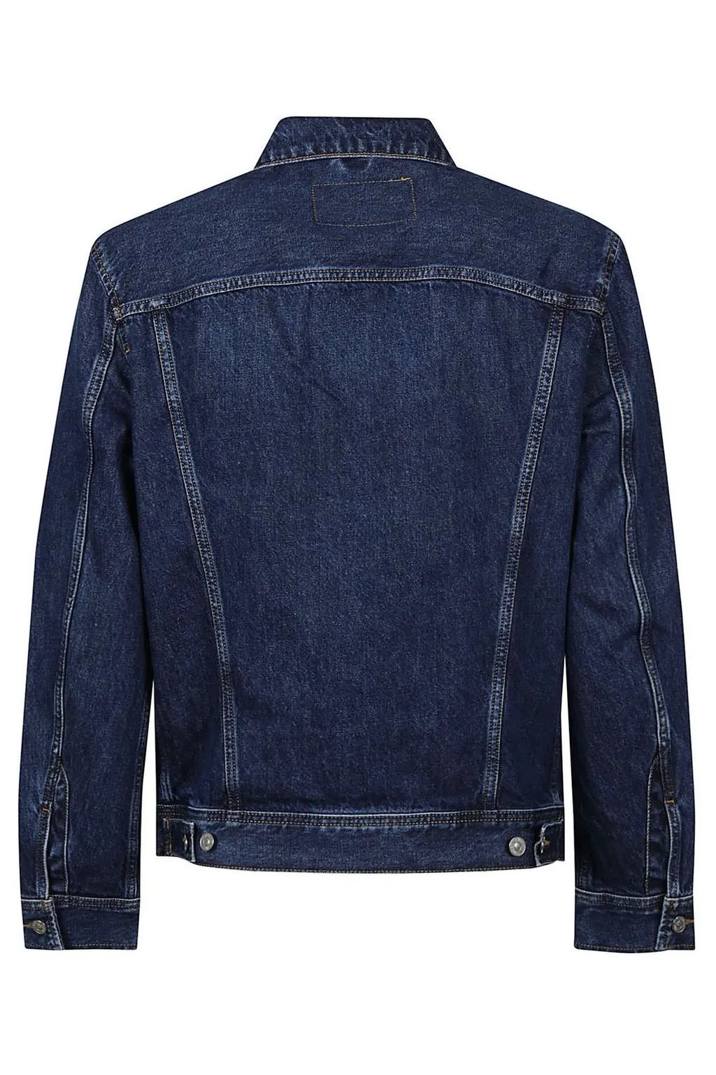 Diesel D Barcy Logo Embroidered Denim Jacket
