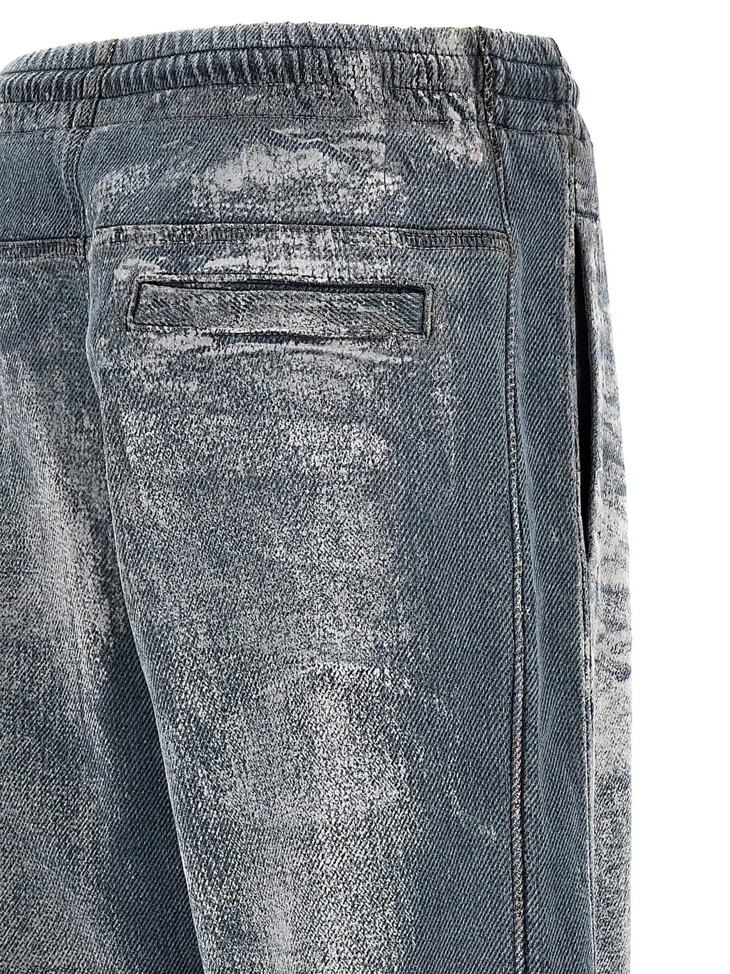 Diesel Crease Detailed Drawstring Trousers