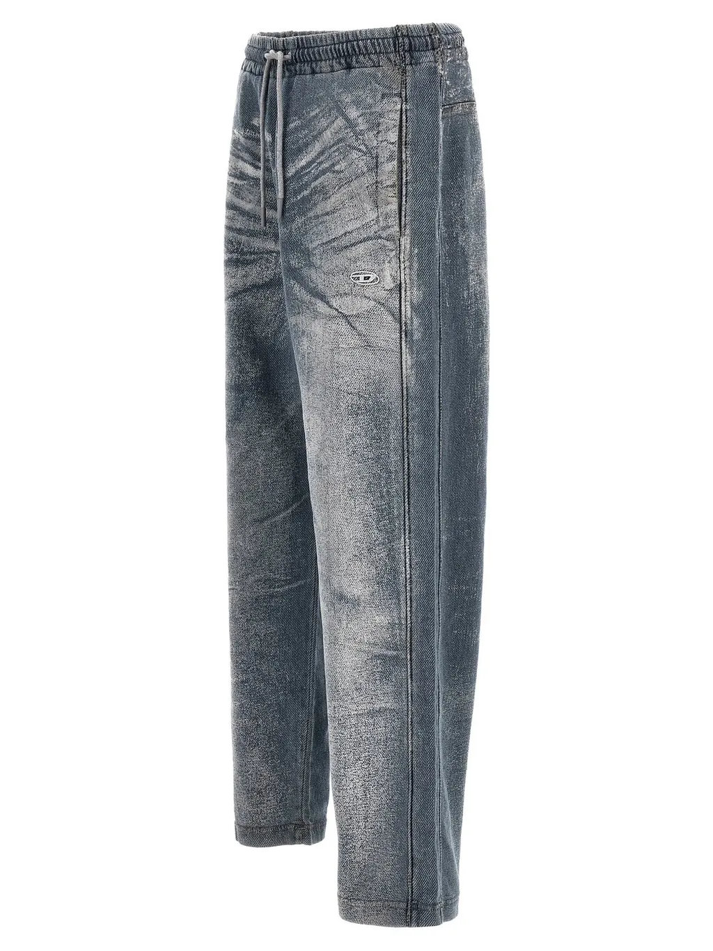 Diesel Crease Detailed Drawstring Trousers