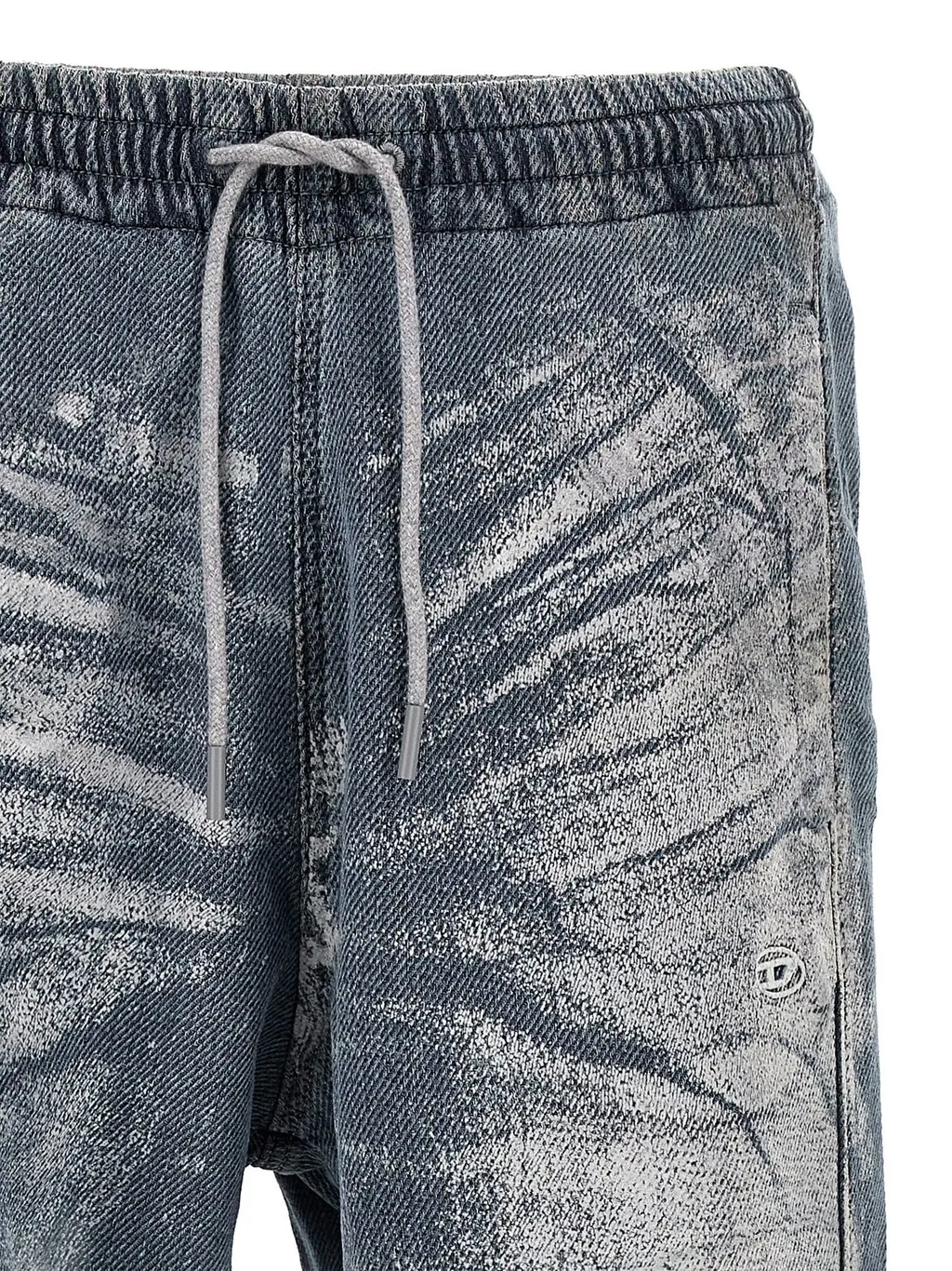 Diesel Crease Detailed Drawstring Trousers