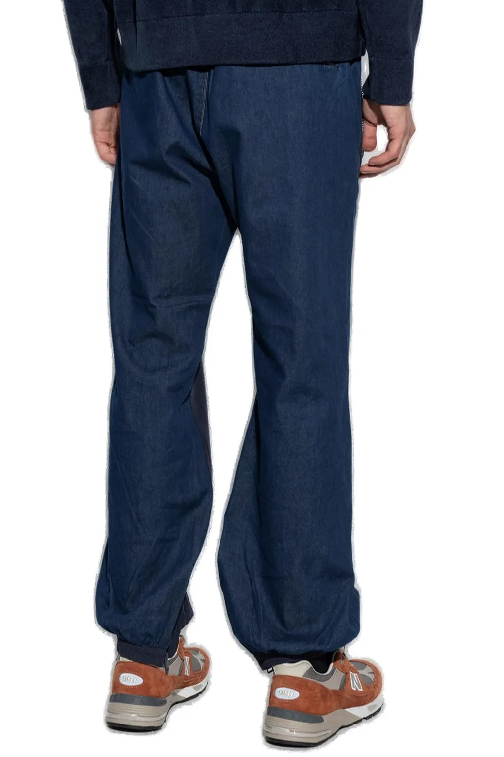 Diesel P-Bright Logo Patch Colour-Block Track Pants