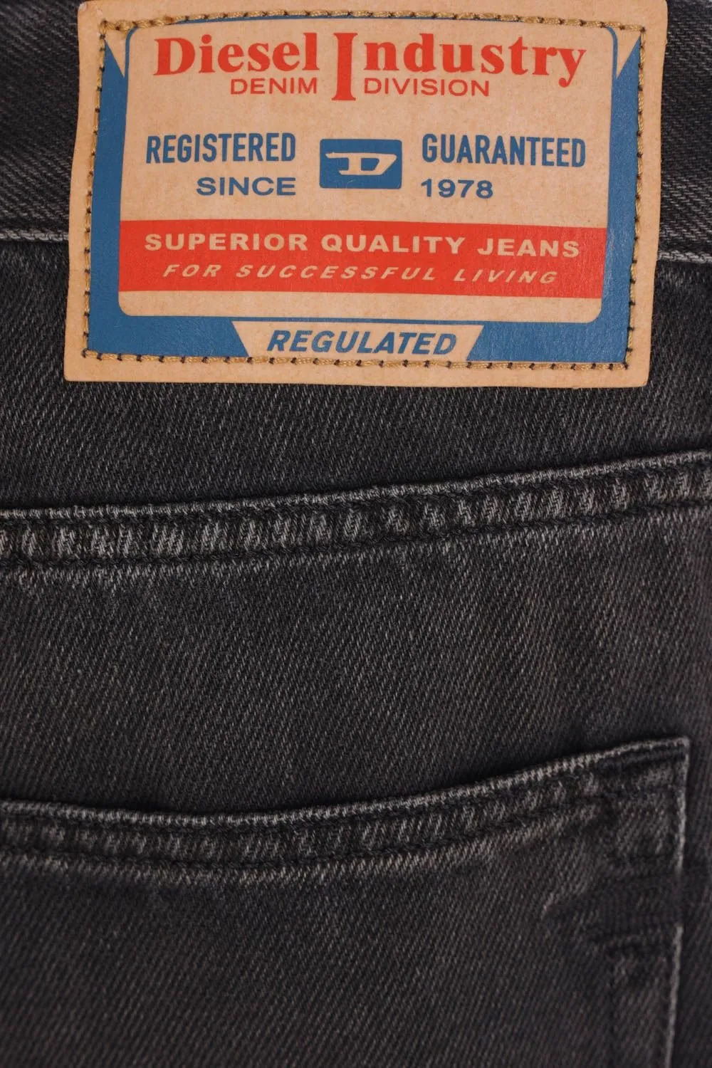 Diesel 2024 D-Macs Straight Leg Jeans