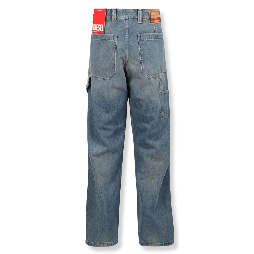 Diesel Straight Leg Jeans