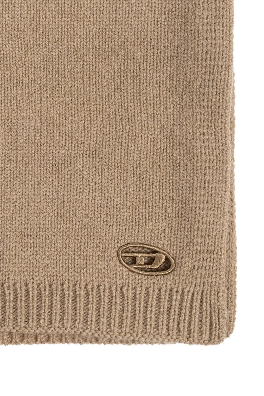 Diesel K-Aras Logo Embroidered Scarf
